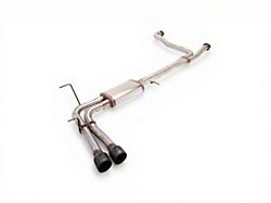 Flowmaster FlowFX Dual Exhaust System with Black Tips; Middle Side Exit (17-24 Titan)