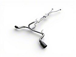 Flowmaster FlowFX Dual Exhaust System with Black Tips; Side Exit (22-26 Tundra, Excluding Hybrid)