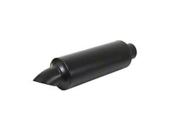 Flowmaster Pro Series 16-Inch Center/Center Round Muffler with Turn Down; 3.50-Inch Inlet/3.50-Inch Outlet (Universal; Some Adaptation May Be Required)