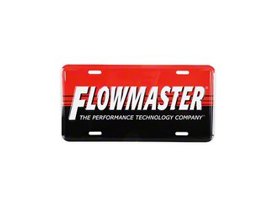Flowmaster License Plate (Universal; Some Adaptation May Be Required)