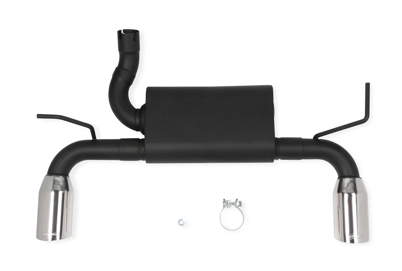 Flowtech Jeep Wrangler Axle-Back Exhaust with Polished Tips 53015FLT ...