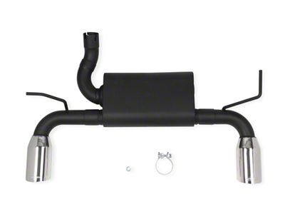 Flowtech Axle-Back Exhaust with Polished Tips (07-18 Jeep Wrangler JK)