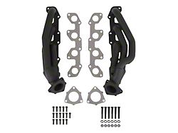 Flowtech 1-1/2-Inch Shorty Headers; Black Painted (00-04 4.7L Tundra)