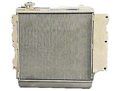 FLUIDYNE High Performance 3-Row Aluminum Radiator (87-06 Jeep Wrangler YJ & TJ w/ Automatic Transmission & Small Block Chevy Swap)
