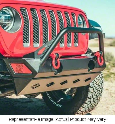 Fly Offroad Front Skid Plate; Raw Steel (18-25 Jeep Wrangler JL)