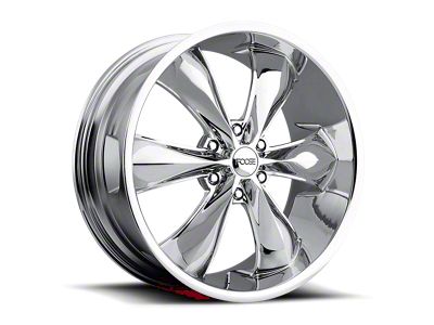 Foose Legend Six Chrome 6-Lug Wheel; 22x9.5; 35mm Offset (22-25 Bronco Raptor)