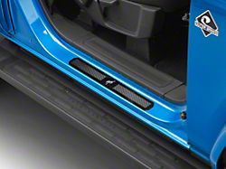 Ford Black Platinum Door Sill Plates (21-24 Bronco 2-Door)