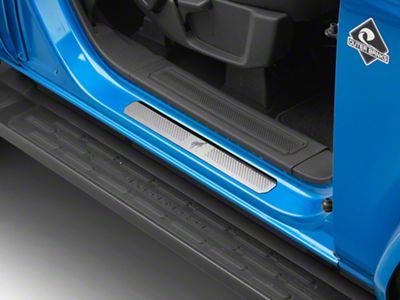 Ford Stainless Steel Door Sill Plates (21-25 Bronco 2-Door)