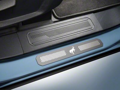 Ford Stainless Steel Door Sill Plates (21-25 Bronco 4-Door)