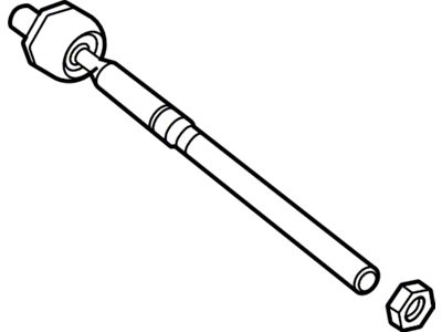 Ford Steering Tie Rod End; Inner (21-25 Bronco)