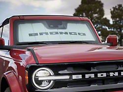 Ford UVS 100 Custom Sunscreen with Bronco Logo (21-25 Bronco)