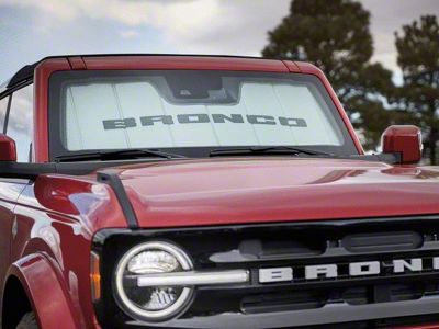 Ford UVS 100 Custom Sunscreen with Bronco Logo (21-25 Bronco)