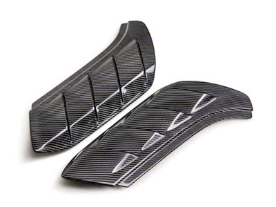 Ford Performance Fender Vents; Gloss Carbon Fiber (22-25 Bronco Raptor)
