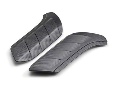 Ford Performance Fender Vents; Matte Carbon Fiber (22-25 Bronco Raptor)