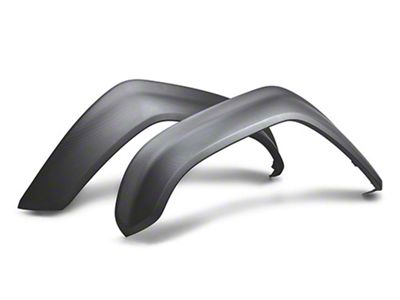 Ford Performance Front Fender Flares; Matte Carbon Fiber (22-25 Bronco Raptor)