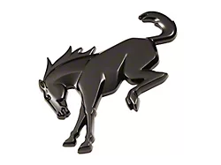 Ford Performance Rear Emblem; Gloss Black (21-25 Bronco)
