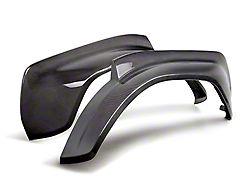 Ford Performance Rear Fender Flares; Gloss Carbon Fiber (22-26 Bronco Raptor)