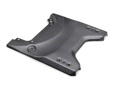Ford Performance Tailgate Applique; Matte Carbon Fiber (22-25 Bronco Raptor)