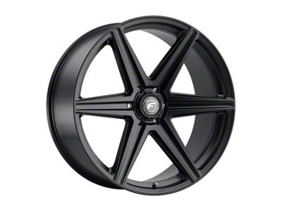 Forgestar X6 Satin Black 6-Lug Wheel; 24x10; 25mm Offset (05-15 Tacoma)