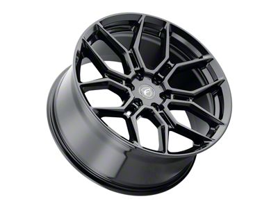 Forgestar X12 Gloss Black 6-Lug Wheel; 22x10; 30mm Offset (10-24 4Runner)