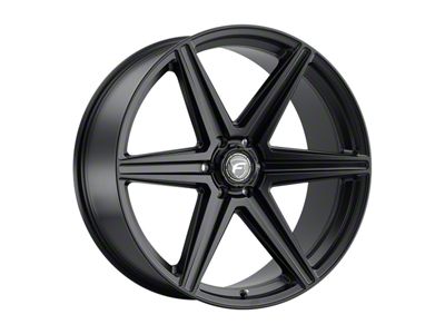 Forgestar X6 Satin Black 6-Lug Wheel; 24x10; 25mm Offset (16-23 Tacoma)