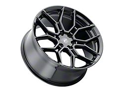 Forgestar X12 Gloss Black 6-Lug Wheel; 22x10; 30mm Offset (16-24 Titan XD)