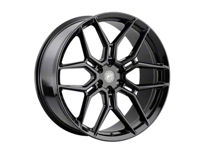 Forgestar X12 Gloss Black 6-Lug Wheel; 24x10; 30mm Offset (22-25 Tundra)