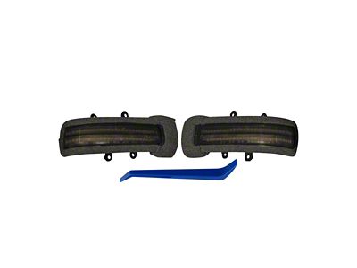 Form Lighting LED Mirror Lights; Smoked (10-13 4Runner)