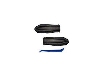 Form Lighting LED Mirror Lights; Smoked (14-24 4Runner)
