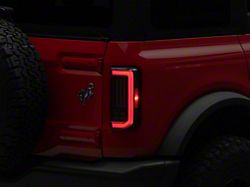 Form Lighting LED Tail Lights; Black Housing; Clear Lens (21-26 Bronco)