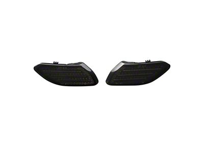 Form Lighting LED Side Marker Lights; Smoked (20-25 Jeep Gladiator JT)