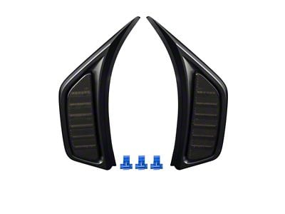Form Lighting LED Fender Lights; Smoked (18-25 Jeep Wrangler JL)
