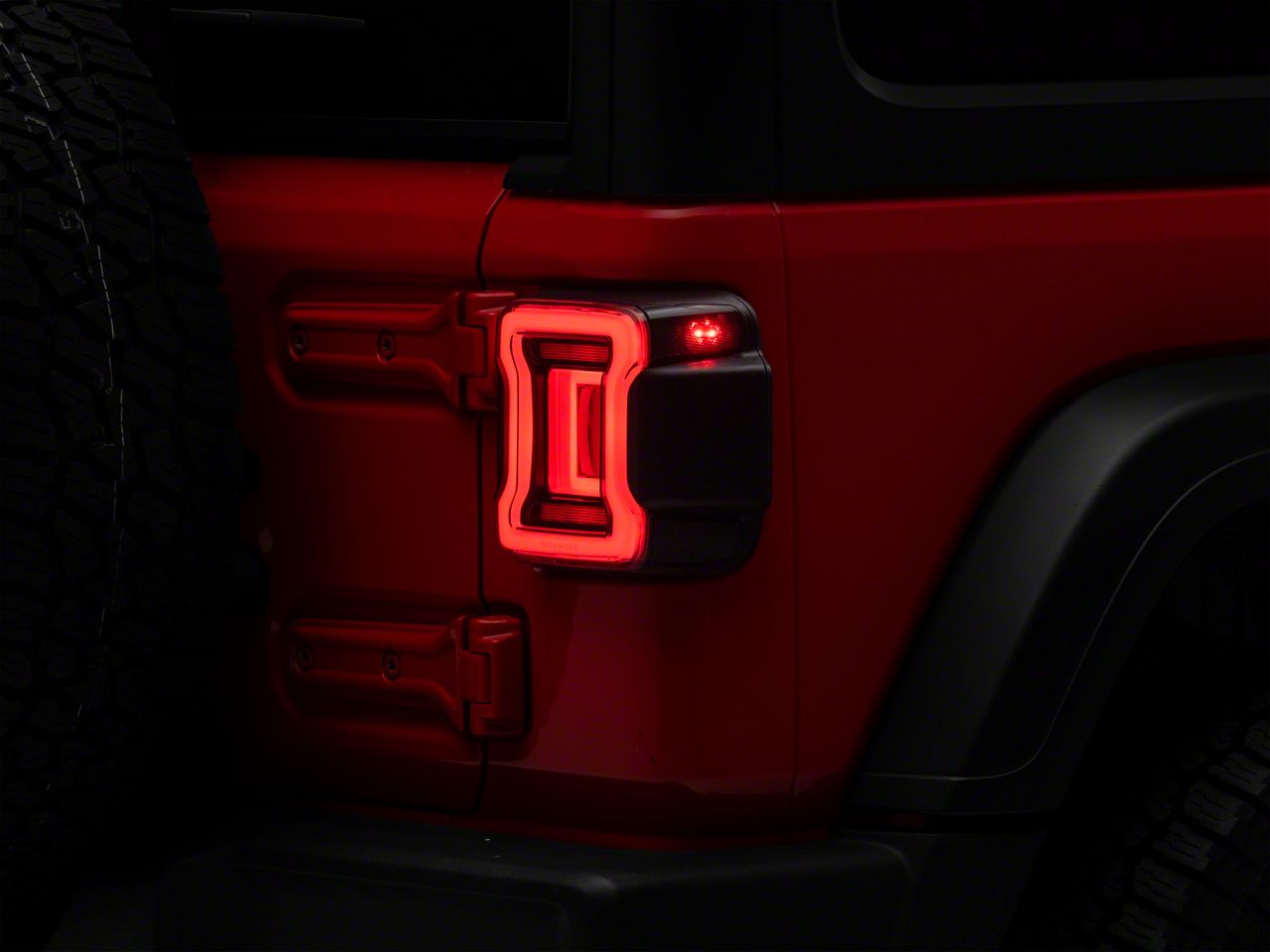 Raxiom Jeep Wrangler Axial Series Plateau LED Tail Lights