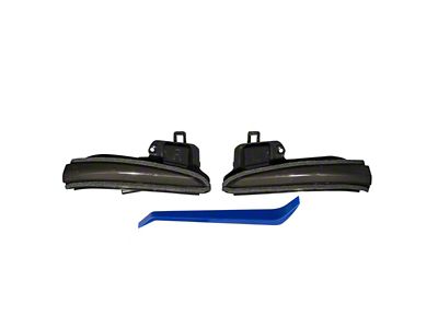 Form Lighting LED Mirror Lights; Smoked (16-23 Tacoma)