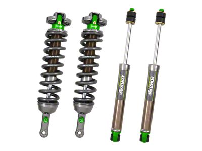 Fortune Auto Offroad Dreadnought All Terrain 1-Way Adjustable Coil-Over and Shock Kit with Swift Springs for 0 to 3-Inch Lift; Heavy Load; 550 lb. Spring Rate (03-09 4Runner)