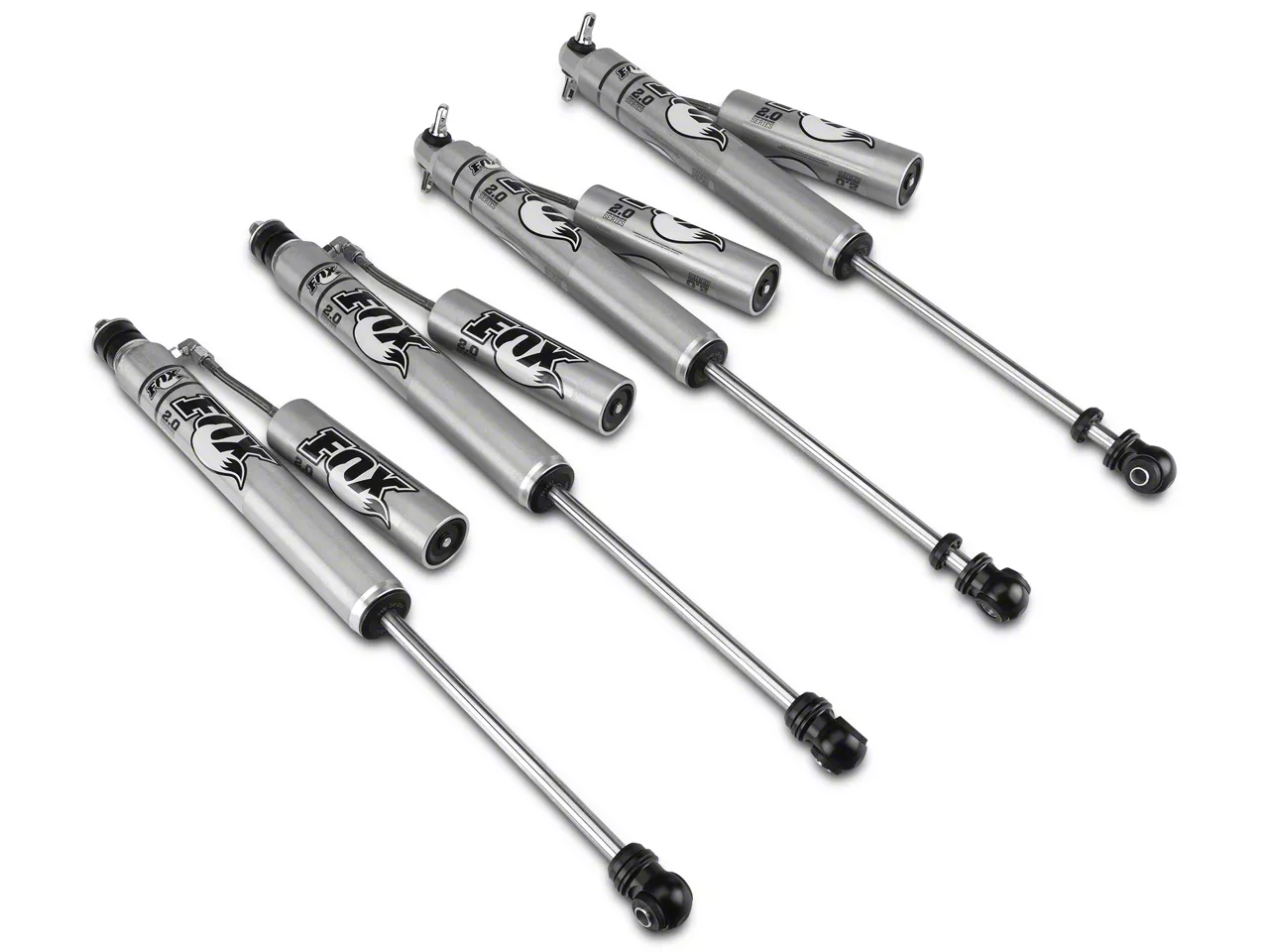 パーツ FOX 2.0 IFP shock front 4-6in lift jk Jeep JK Fox 20 Performance Series IFP Shock Front 46in Lift