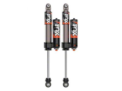 FOX Performance Elite Series 2.5 Adjustable Rear Reservoir Shocks for 2.50 to 4-Inch Lift (07-18 Jeep Wrangler JK)