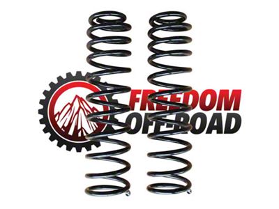 Freedom Offroad 2.50-Inch Front Lift Springs (97-06 Jeep Wrangler TJ)