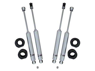 Freedom Offroad 3-Inch Spacer Lift Kit with Performance Shocks (97-06 Jeep Wrangler TJ)