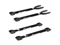 Freedom Offroad Adjustable Front and Rear Upper Control Arms 0 to 8-Inch Lift (97-06 Jeep Wrangler TJ)