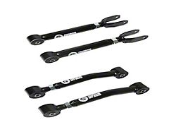 Freedom Offroad Adjustable Front Upper and Lower Control Arms 0 to 8-Inch Lift (97-06 Jeep Wrangler TJ)