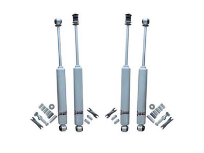 Freedom Offroad Extended Nitro Front and Rear Shocks for 4 to 6-Inch Lift (97-06 Jeep Wrangler TJ)