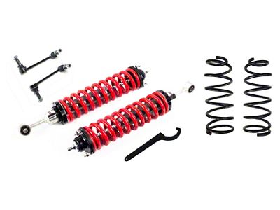 Freedom Offroad 2.50 to 5.50-Inch Adjustable Front Coil-Overs with 3-Inch Rear Lift Springs (03-24 4Runner)
