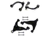 Freedom Offroad Front Upper and Lower Control Arms and Cam Bolts for 2 to 4-Inch Lift (10-24 4Runner w/o KDSS System)