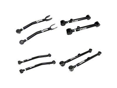 Freedom Offroad Adjustable Front and Rear Control Arms for 0 to 4.50-Inch Lift (20-25 Jeep Gladiator JT)