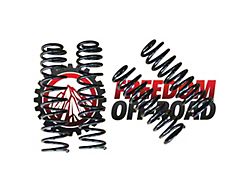 Freedom Offroad 2.50-Inch Front and Rear Lift Springs (18-25 Jeep Wrangler JL 4-Door, Excluding 4xe, EcoDiesel & Rubicon 392)
