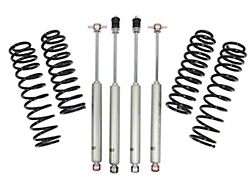 Freedom Offroad 2.50-Inch Front and Rear Lift Springs with Shocks (18-26 Jeep Wrangler JL 4-Door, Excluding 4xe, EcoDiesel & Rubicon 392)