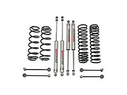 Freedom Offroad 4-Inch Suspension Lift Kit with Extended Sway Bar End Links and Monotube Shocks (18-26 Jeep Wrangler JL 4-Door)
