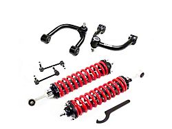 Freedom Offroad 2.50 to 5-Inch Adjustable Front Coil-Overs with Front Upper Control Arms (05-23 6-Lug Tacoma)