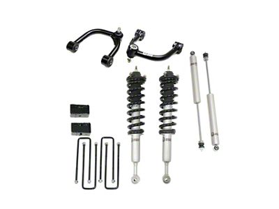 Freedom Offroad 3-Inch Front Lift Struts with Front Upper Control Arms, Rear Lift Blocks and Shocks (05-23 6-Lug Tacoma)